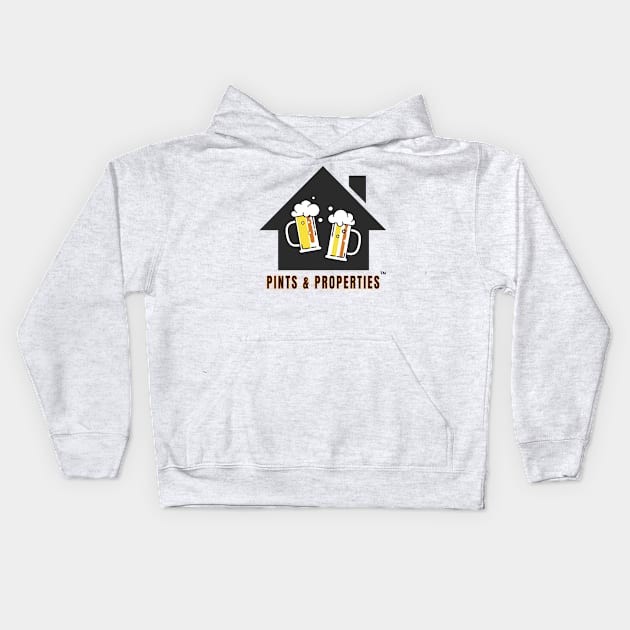 Pints and Properties Logo Kids Hoodie by Five Pillars Nation